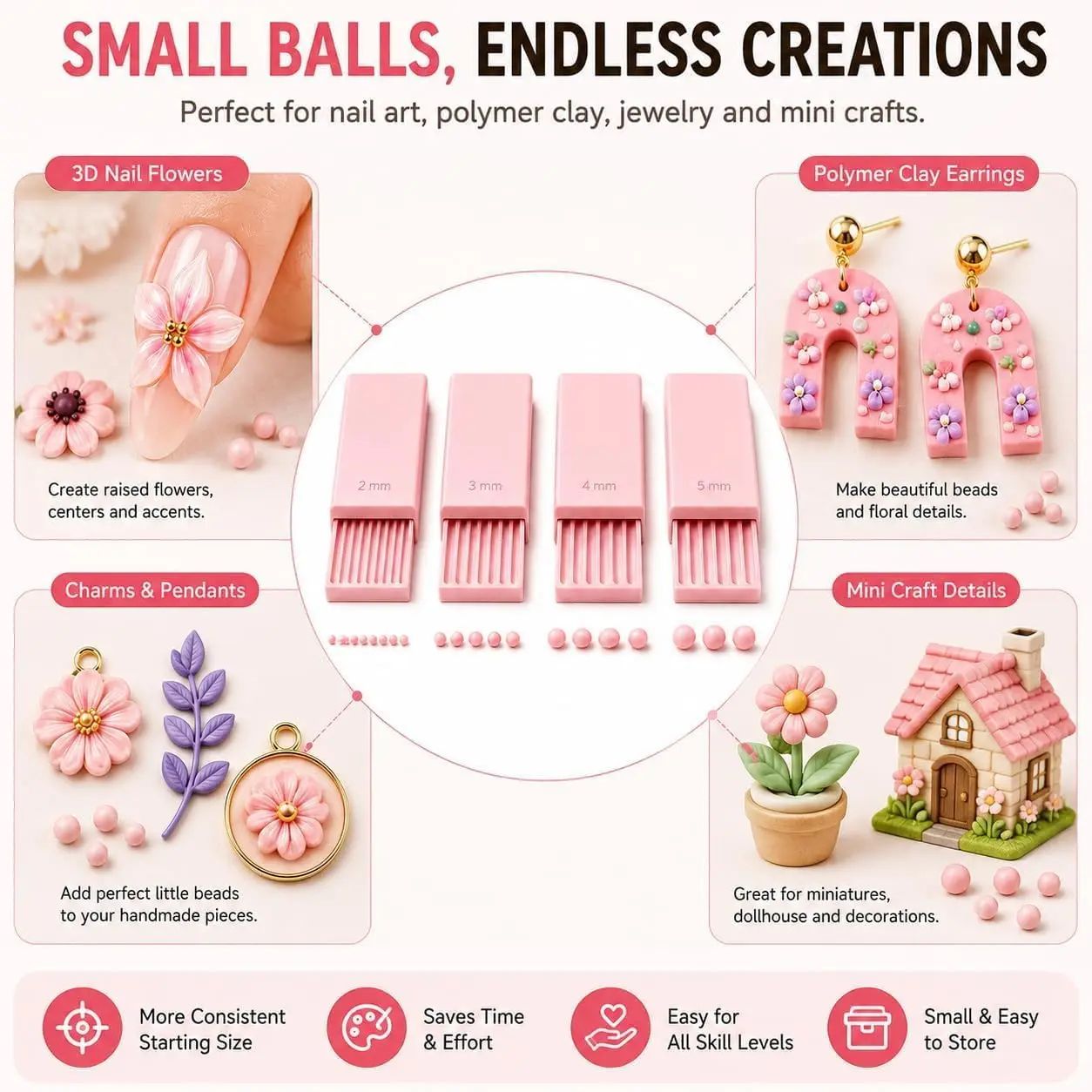 4개입 3D 프린트 클레이 젤 볼 메이커 도구, 3D  - Art & Craft Paper For Kids 리뷰 및 가격