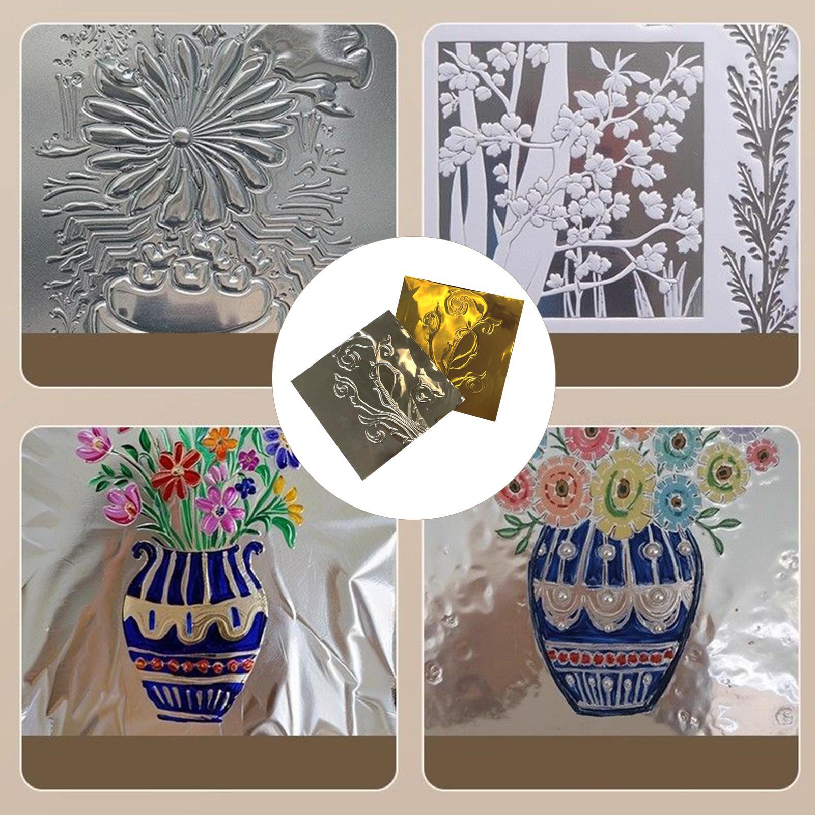 공예용 호일 종이 100개 반짝이는 두꺼운 알루미늄 아 - Art Craft With Paper 리뷰 및 가격