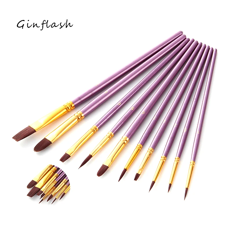 Ginflash 6/10pcs 세트 수채화 구 아슈 그 - Gouache Paint Set 리뷰 및 가격